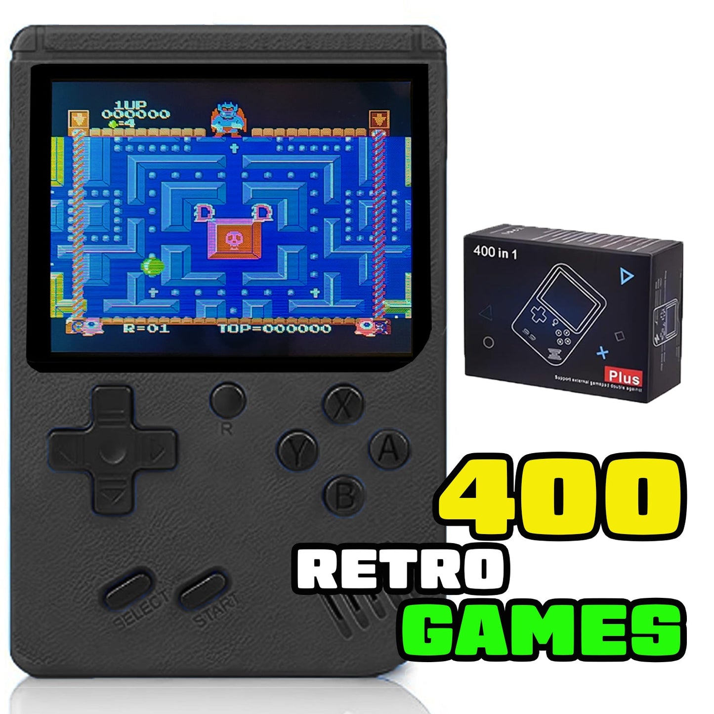 Retro Handheld Video Game Console